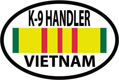 K-9 / K9 Handler - Vietnam Sticker